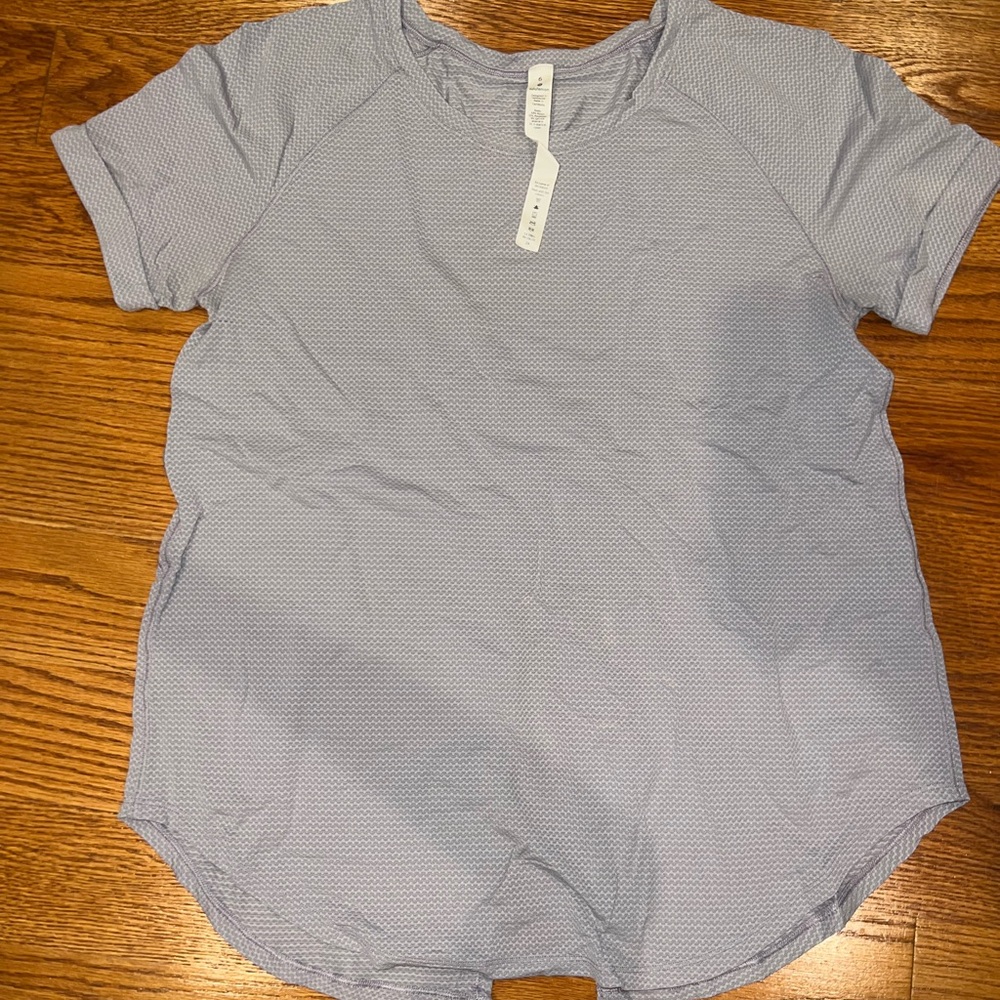 lululemon athletica Short Sleeve Tee - Light grey/blue